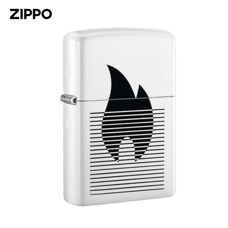 ZIPPO火焰标志打火机男友礼物