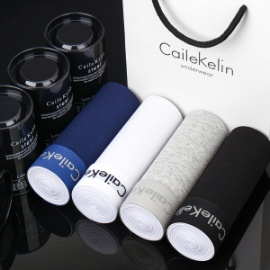 潮ck894纯棉质透气运动内裤4条装