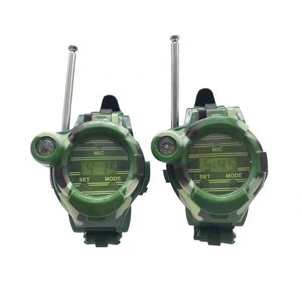 儿童款军事对讲机手表户外机电话器无线一对男孩宝宝通话小孩玩具