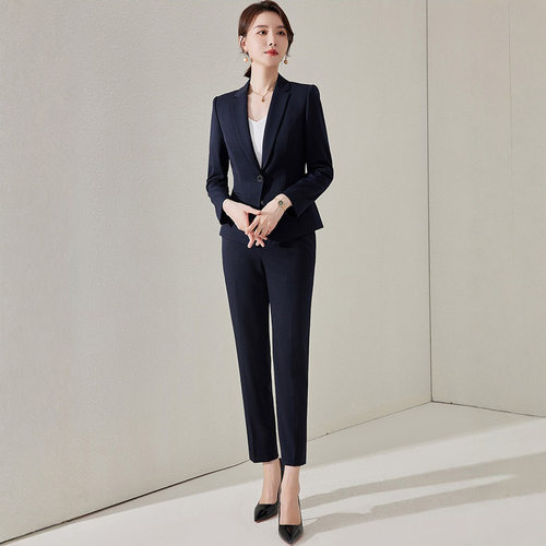 高端职业西装套装女气质面试正装