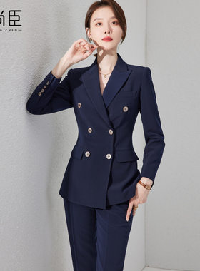 高端西装套装女职业装正装工作服