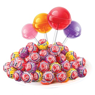 真知棒棒棒糖水果味年货糖果散装20支儿童送礼馋嘴小零食礼盒装