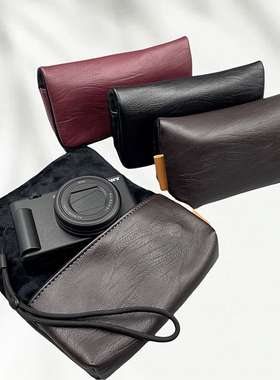 数码相机手拿包适用佳能G7X2/3索尼ZV-1M2理光GR3x/2松下lx10收纳