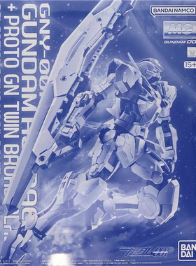 万代 PB限定 MG白色正义女神高达 原型_GN_双刀 白妹 能天使现货