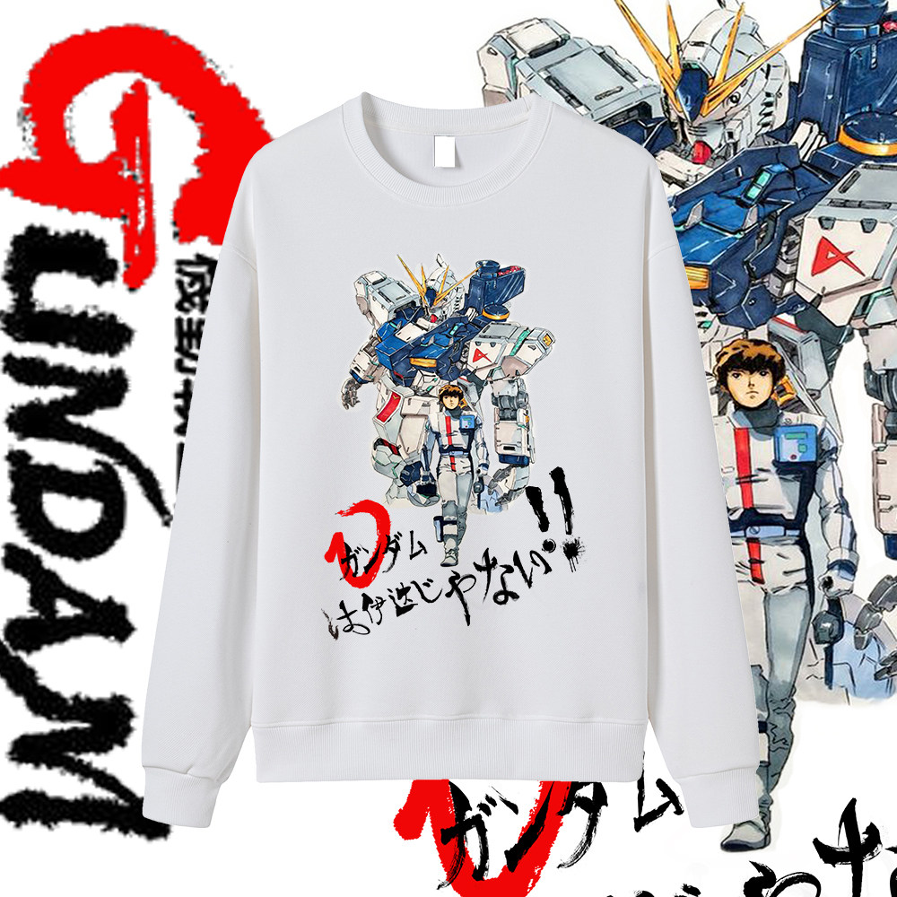 动漫二次元周边长袖t恤机动战士高达阿姆罗牛高达卡牛逆袭的夏亚
