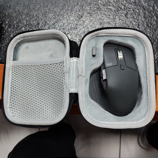 适用罗技MX Master3S鼠标包anywhere3盒抗压硬壳master4防摔收纳