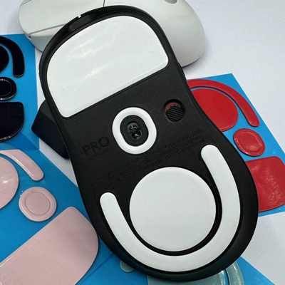 适用罗技GPW4代小狗朱雀鹰眼鼠标脚贴狗屁王123代弧边顺滑耐磨