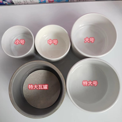 饲养蛐蛐小中大特大号白瓷罐
