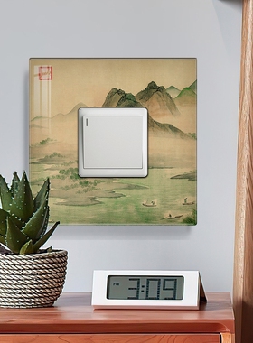 中式防潮防水86型开关保护贴