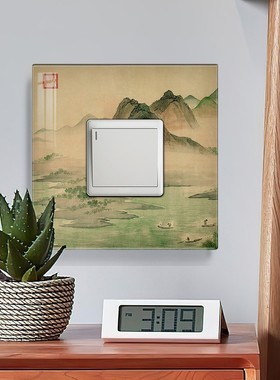 中式防潮防水86型开关保护贴