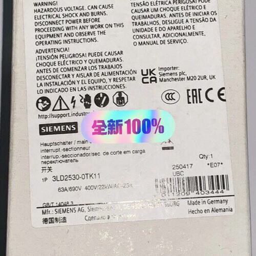 议价负荷开关3LD2530-0TK113LD2525-0TK113LD2540-0TK11