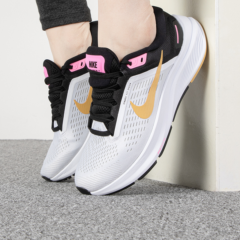 Nike耐克AIRZOOM Structure 24男女轻便透气减震跑步鞋DA8570-001 运动鞋new 跑步鞋 原图主图