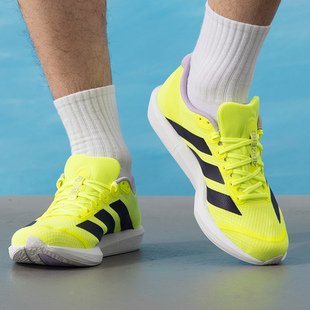 adidas阿迪达斯Adizero JQ1676 BK男女低帮缓震透气运动休闲跑步鞋