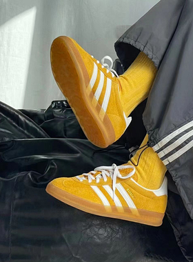 adidas阿迪达斯OriginalsGazelle舒适缓震经典百搭男女板鞋HQ8716