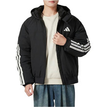 adida/阿迪达斯三叶草男子舒适百搭运动连帽保暖休闲羽绒服JG3845