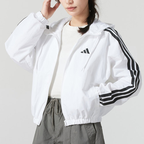 阿迪达斯女子经典百搭梭织夹克