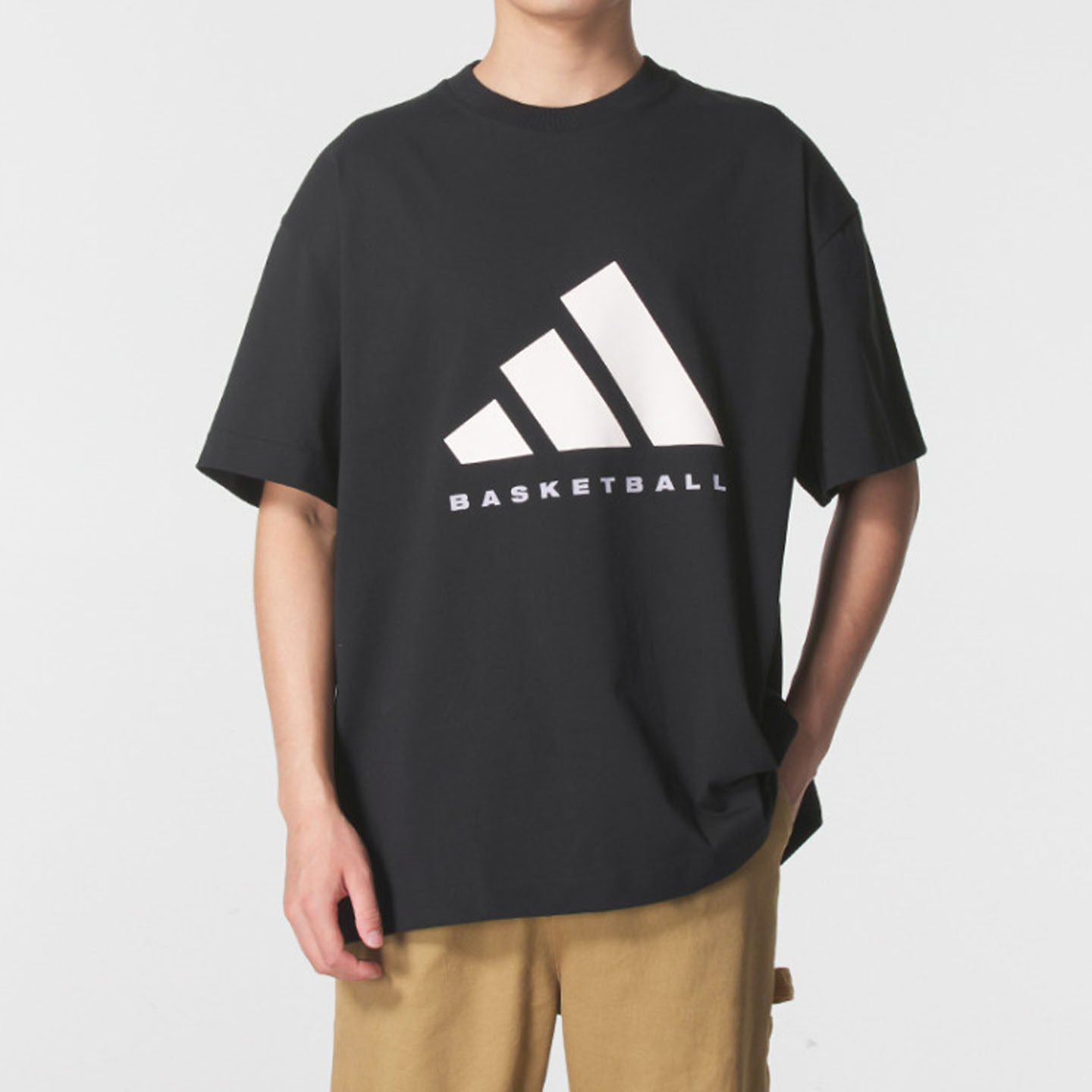 adidas/阿迪达斯男子春夏宽松透气纯棉圆领运动休闲短袖T恤JX5575,运动服/休闲服装,运动T恤,淘宝优惠券,粉丝福利购,淘宝优惠卷