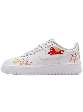 Nike耐克AirForce 1空军一号GS款舒适耐磨百搭休闲板鞋IQ1133-111