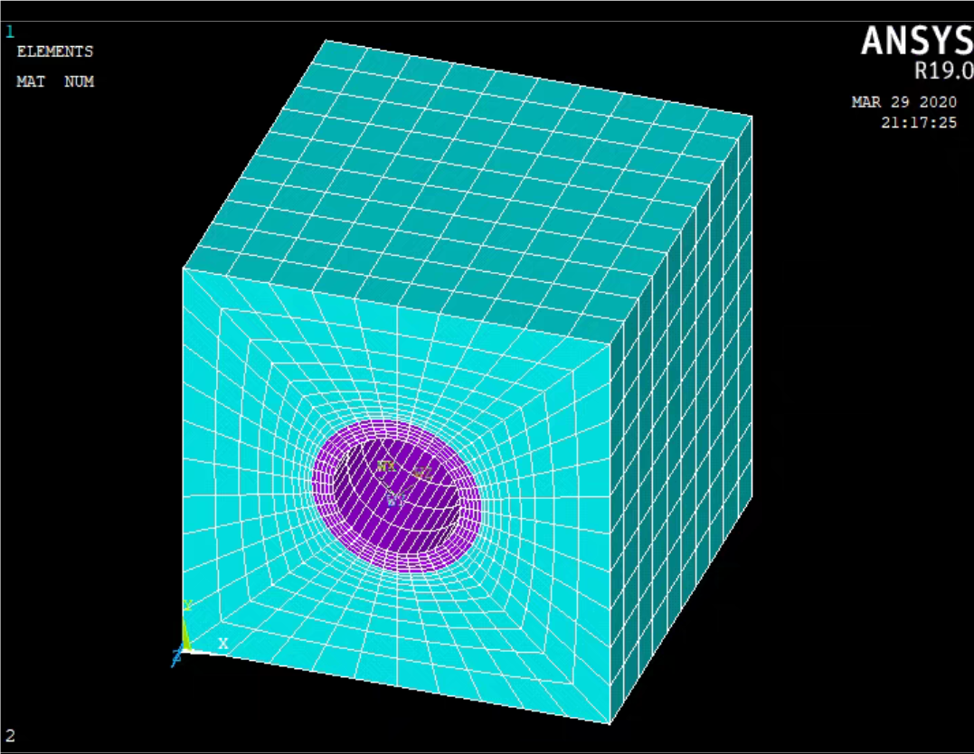 ansys命令流网格划分 ansys命令流网格划分实例(如图),附详