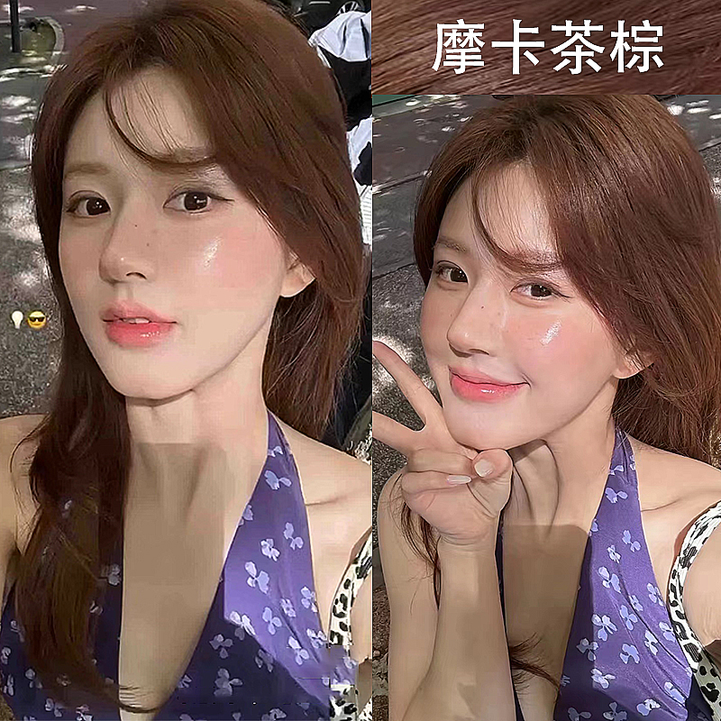 诗奈姿植物染发膏广州买一送一
