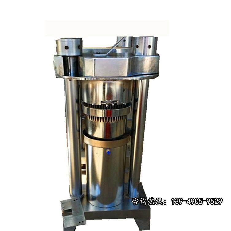 全自动花椒油压榨机 液压芝麻香油机 小型榨油机