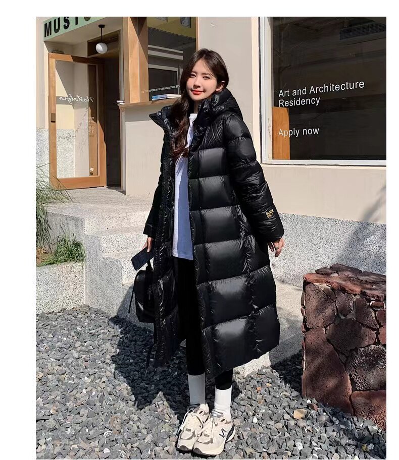 ABS黑金长款短款白鸭绒秋冬加厚羽绒服