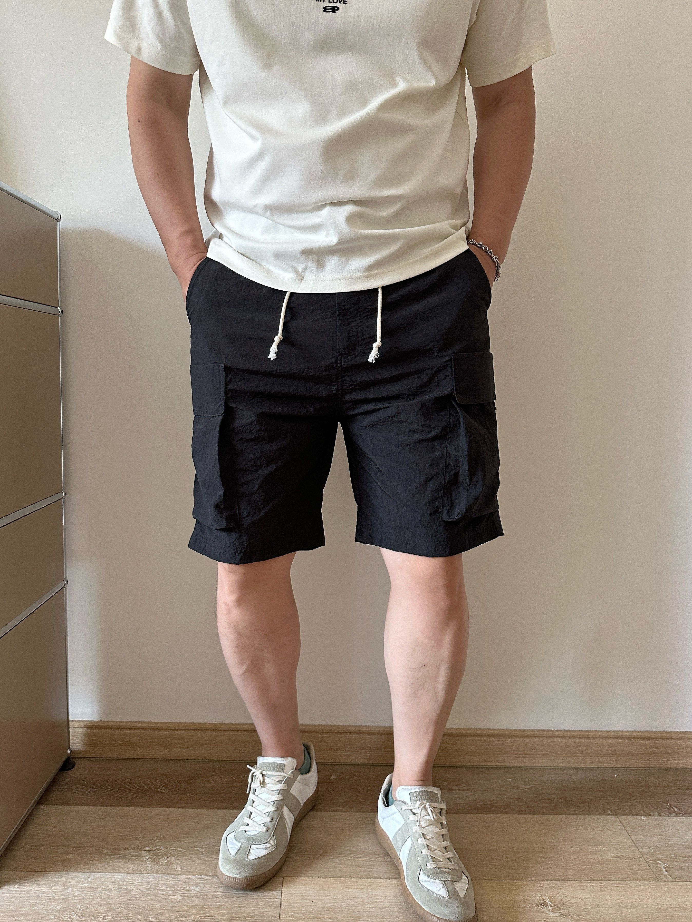 大依无忧夏季大码男装户外休闲薄料胖子加肥加大男士短裤五分裤 - 大山E店 大码男装出品