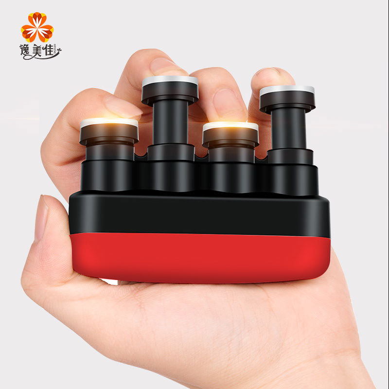 乐器手指灵活协调运动蓝球吉它钢琴手指力量恢复练习指握力器健身