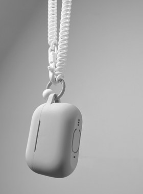液态硅胶耳机壳一体式AirpodsPro2保护套Airpods4代第二代挂绳高级感ins风适用苹果无线蓝牙耳机纯色白色3代