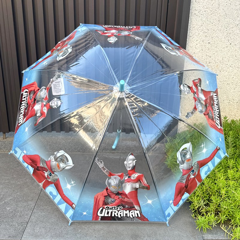 奥特曼儿童雨伞卡通直柄伞超酷图片