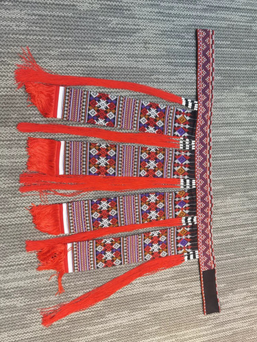 瑶族服装女后围腰