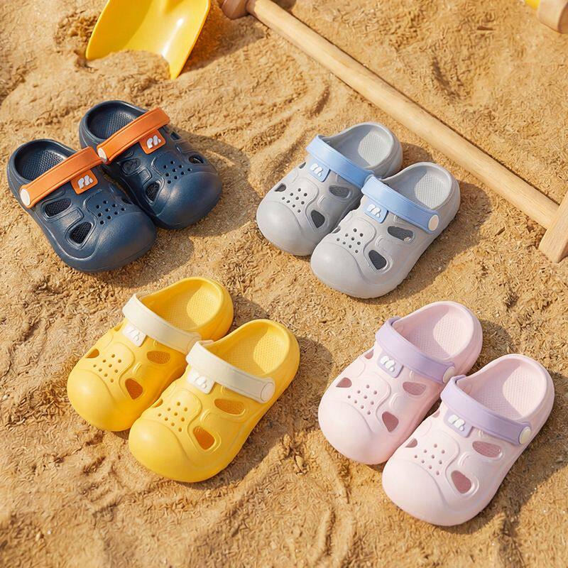洞洞鞋男童2026新款宝宝拖鞋男宝夏季防滑外穿女童女孩沙滩鞋