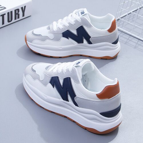 品牌透气老爹鞋女生2026春春新款百搭ins潮薄款休闲运动网鞋小4Y