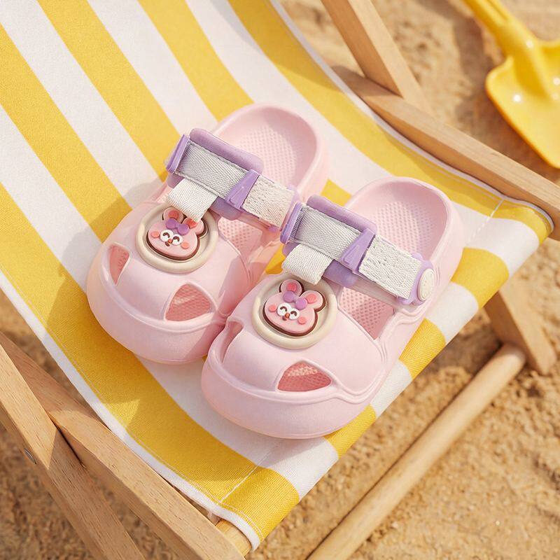 拖鞋女孩洞洞鞋防滑小孩宝宝凉拖鞋幼童男童女童沙滩外穿