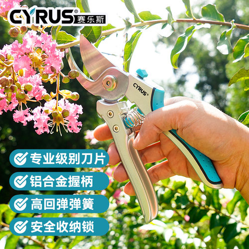 赛乐斯花剪园艺剪刀修枝剪花艺园艺专用工具修剪树枝果树雪柳果树