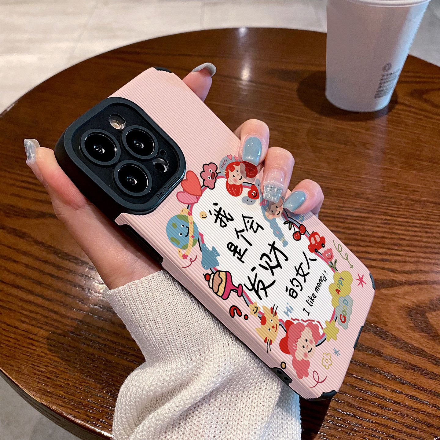 适用vivo iqoo neo10手机壳iqoo15/13/11/9新款防摔neo9/8/7竞速版6se/5硅胶z9turbo+保护套粉色会发财的女人