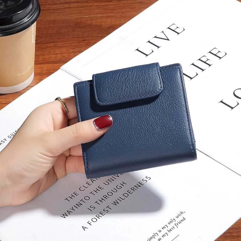 短款钱包真皮百搭可放驾驶证