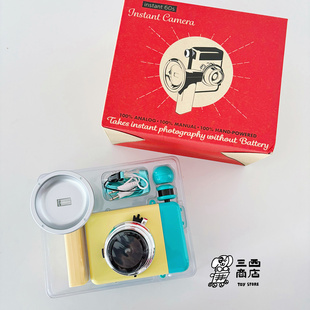 三西商店丨Escura Instant 60s复古手摇拍立得相机