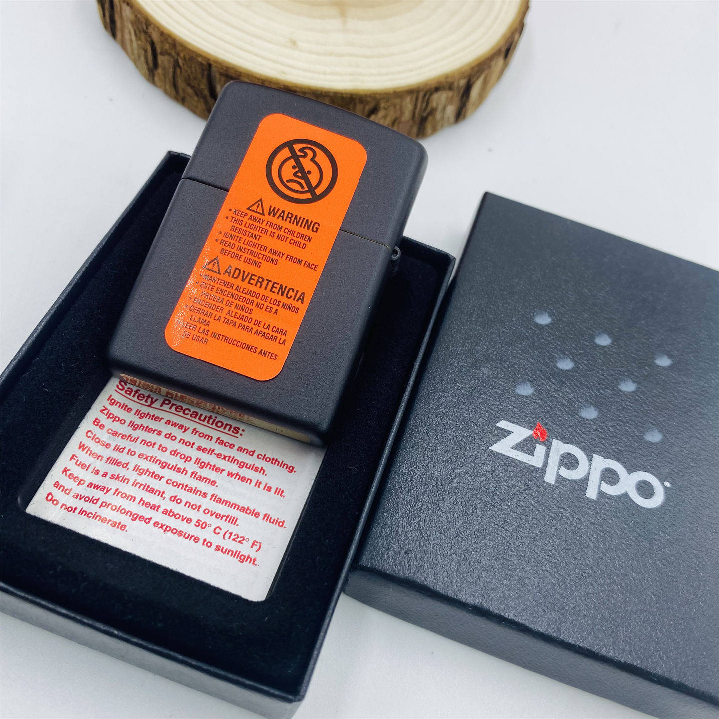 ZIPPO美版错版06年哑漆