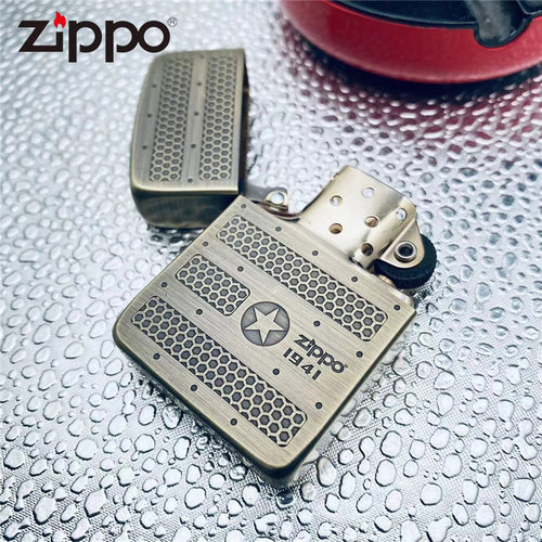 ZIPPO纯铜1941空军做旧礼品男士