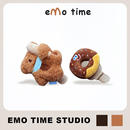 emo 原创面包熊汽车遮阳板车载可爱个性眼镜夹票据少女心收纳套