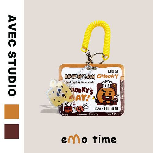emo原创可爱shooky名片卡套校园公交地铁通勤个性门禁卡收纳套