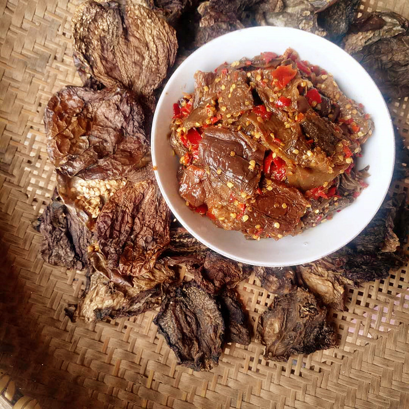 邵阳农家特产茄子干500g新鲜货邵东乡里味手工自制坛子扎杂菜食材