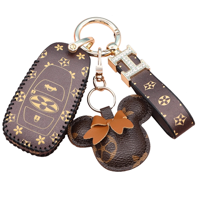 适用于斯巴鲁钥匙套傲虎新XV森林人力狮BRZ车遥控钥匙包扣壳老花