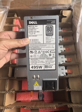 Dell PowerEdge T320 R520 R620 R720 495W 电源F495E-S0 3GHW3