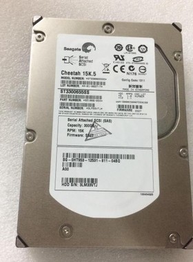 DELL 2950 2900 R710 服务器硬盘 300G 15K6 3.5 SAS ST3300656SS