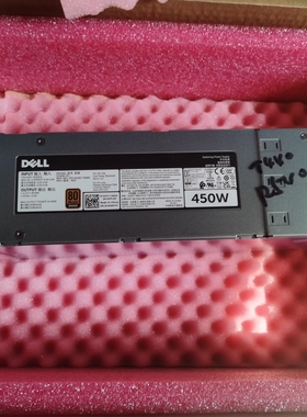 DELL HXF7Y EMC R7415服务器冷电源450W D450E-S1 DPS-450AB-7 B