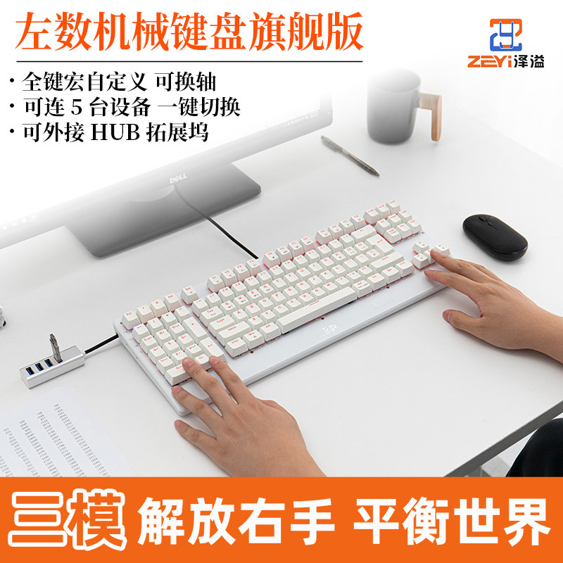 泽溢左数字游戏设计财务键盘图片