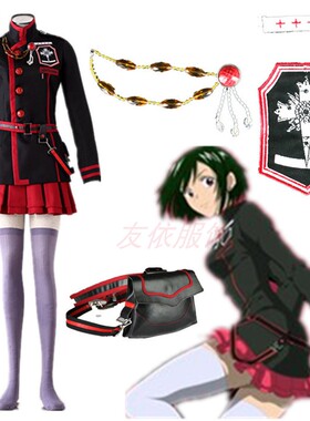 动漫cosplay服饰驱魔少年D.GRAR-MAN李娜莉装3代女装全套现货