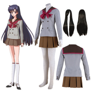 动漫美少女战士cos服火野丽装4代冬装水手服Crystal水晶版水手服